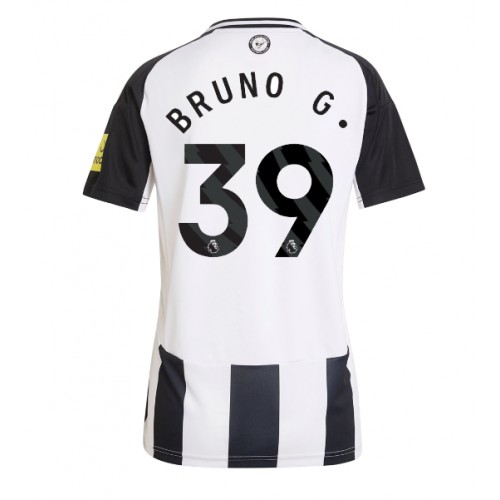 Fotbalové Dres Newcastle United Bruno Guimaraes #39 Dámské Domácí 2024-25 Krátký Rukáv